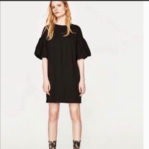Zara Balloon Sleeve Dress - Small